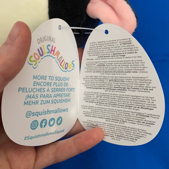 Original Squishmallows Connor Size 8 “ Inch 2017 The Cow NWTS Canadian Exclusive - Picture 4 of 10